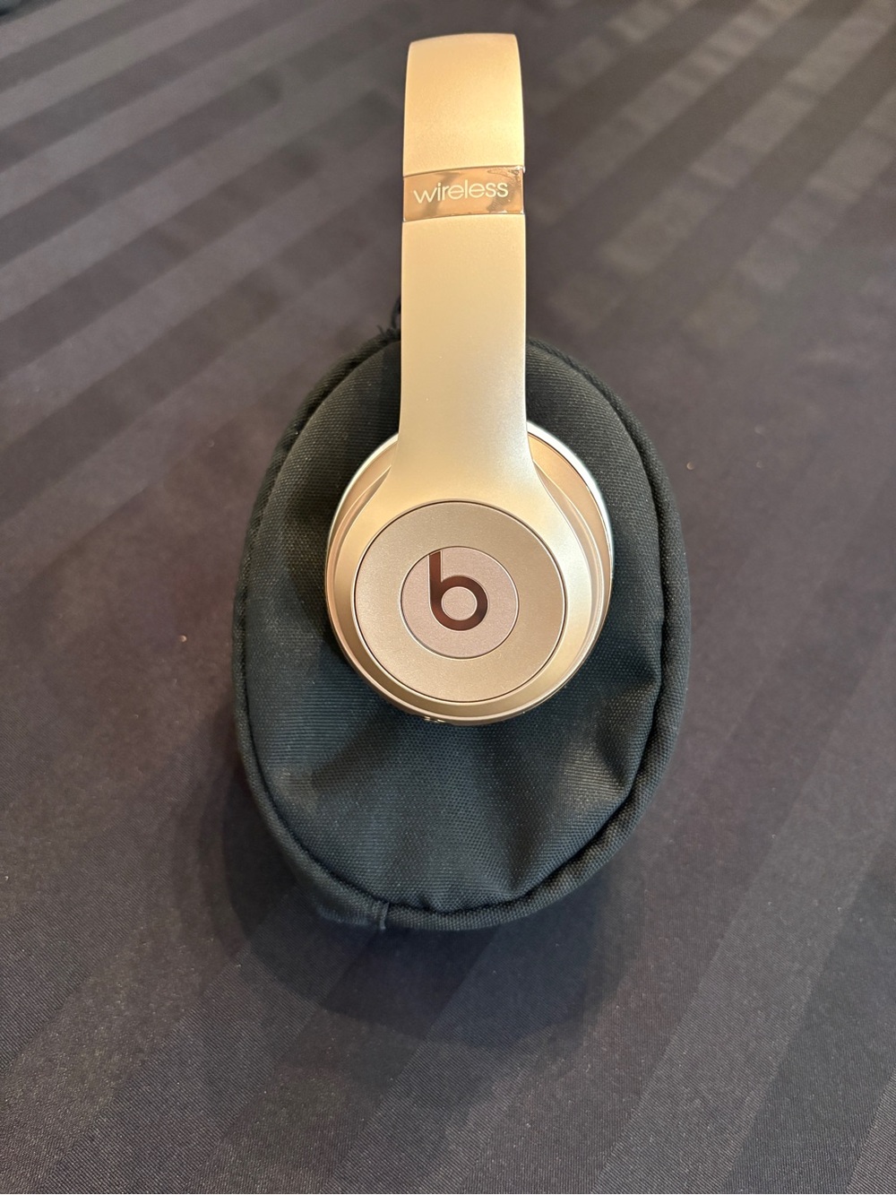 Beats By Dr. Dre Wireless Over-Ear Headphones in Champagne Gold